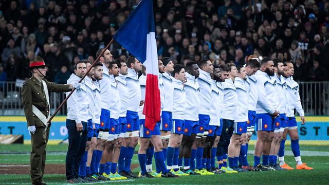 Três emocionantes embates da seleção de râguebi de França a não perder no Eurosport
