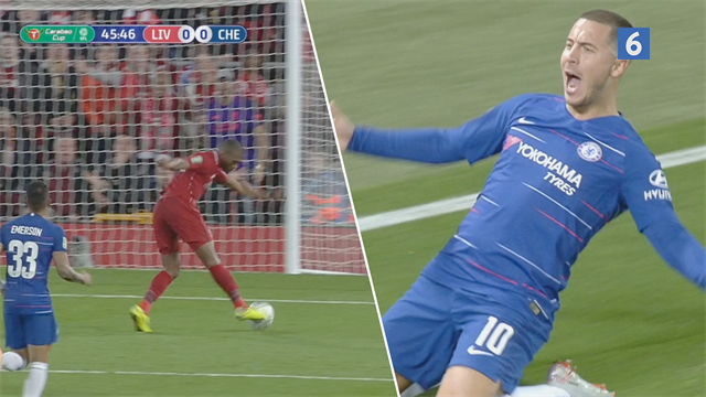 Highlights: Hazards vanvittige solomål sendte Liverpool ud Highlights: Hazards vanvittige solomål sendte Liverpool ud