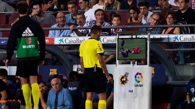 El VAR en LaLiga intervino más que en el Mundial y tuvo un 96% de acierto en penaltis El VAR en LaLiga intervino más que en el Mundial y tuvo un 96% de acierto en penaltis