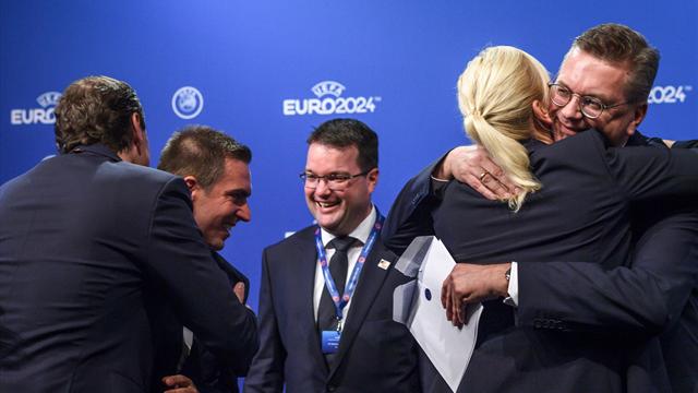 Deutschland richtet die EM 2024 aus: Erleichterung bei Lahm und Co.