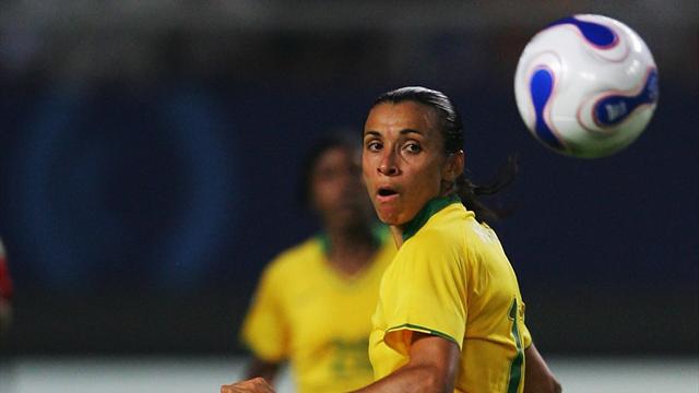 Le Brésil avec Marta et Formiga