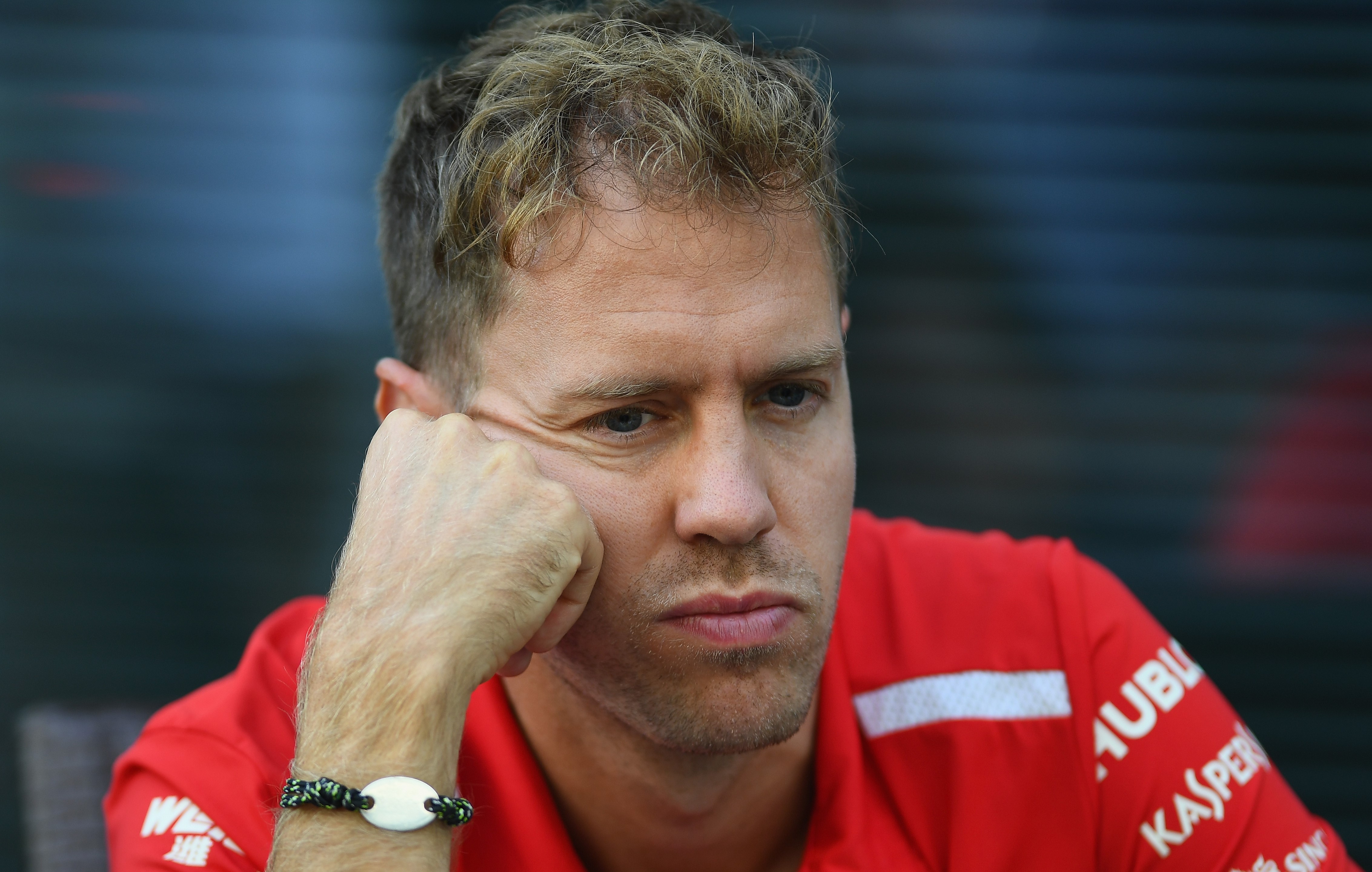 Sebastian Vettel (Ferrari) au Grand Prix de Russie 2018