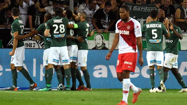 Saint-Etienne et Khazri coulent Monaco