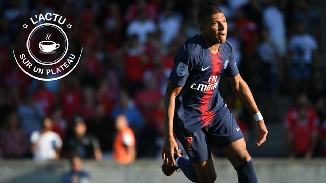 Le come-back de Mbappé, l'exaspération de Noah, Woods : L'actu sur un plateau