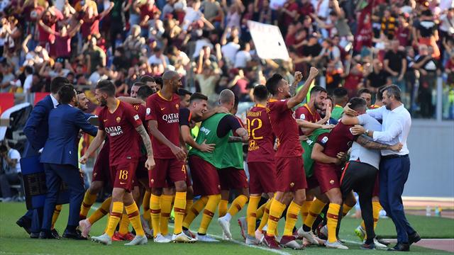 Derbinin kazananı Roma