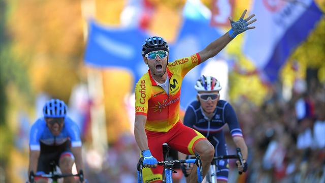 Tout en maîtrise, Valverde a frustré Bardet après un sprint royal