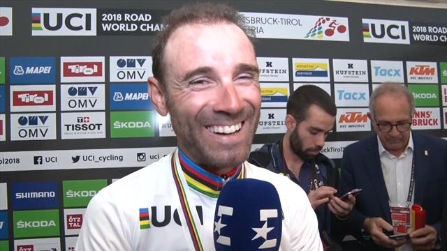 Mundiales 2018, Alejandro Valverde: "Me puedo retirar tranquilo" Mundiales 2018, Alejandro Valverde: "Me puedo retirar tranquilo"
