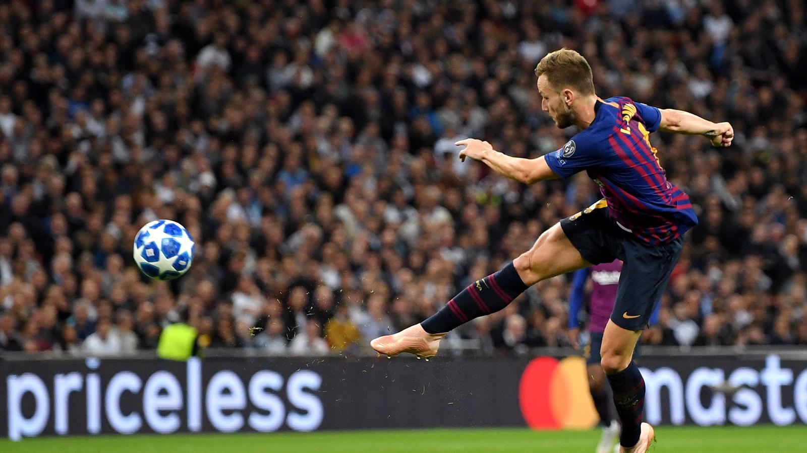 Football news WATCH Incredible Ivan Rakitic volley doubles Barcelona