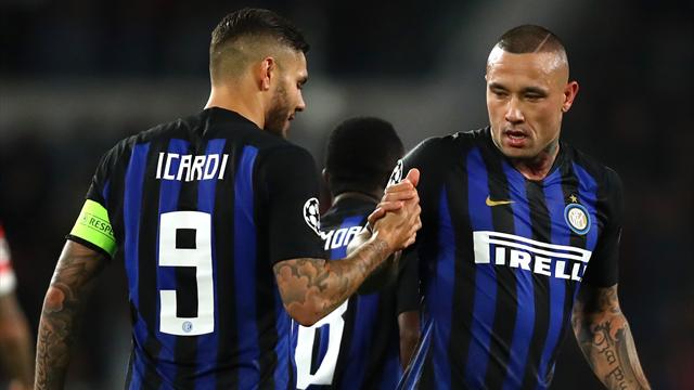 Le pagelle di PSV-Inter 1-2: Icardi implacabile, Nainggolan trascinatore, la difesa è un muro