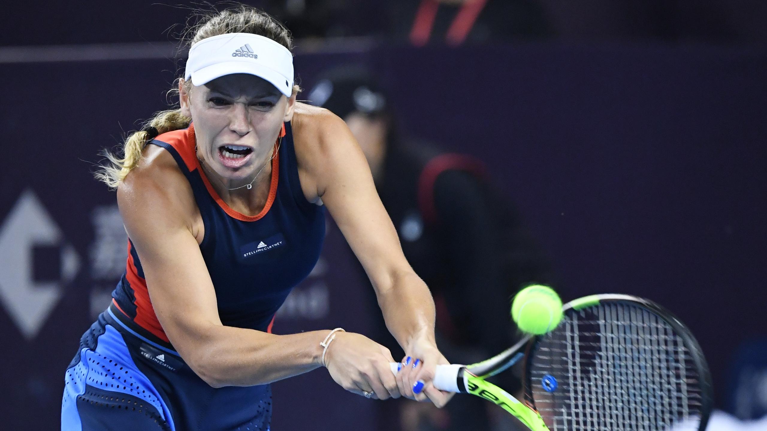 WTA Pékin Wozniacki rejoint Sevastova en finale Eurosport