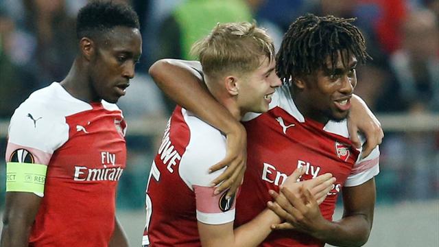 Arsenal med full pott i Europa League