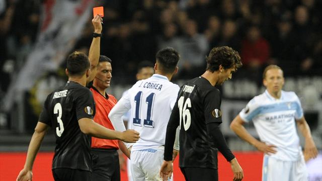 Lazio maltrattata a Francoforte l'Eintracht trionfa per 4-1 i biancocelesti chiudono in 9