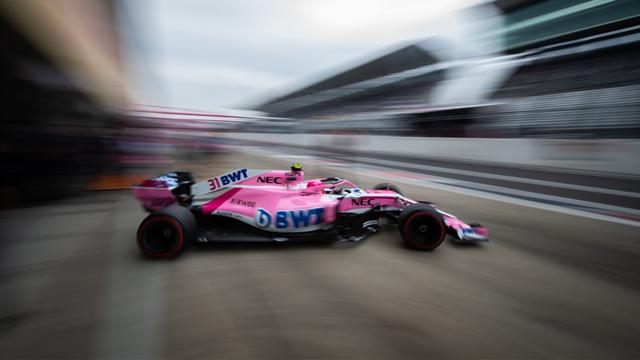 Ocon pénalisé de 5 places sur la grille