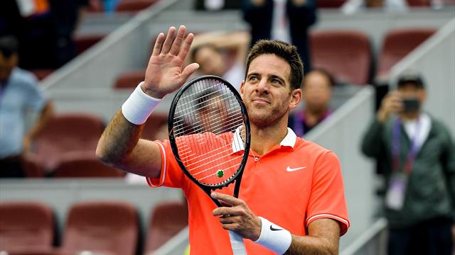 Del Potro sets up Beijing semi-final with Fognini
