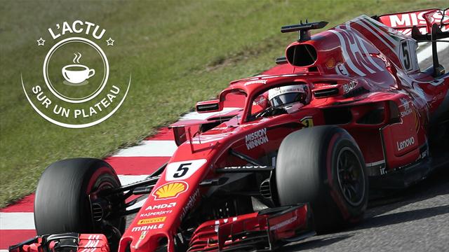 Vettel, panne, Marquez, PSG-OL : l'actu sur un plateau
