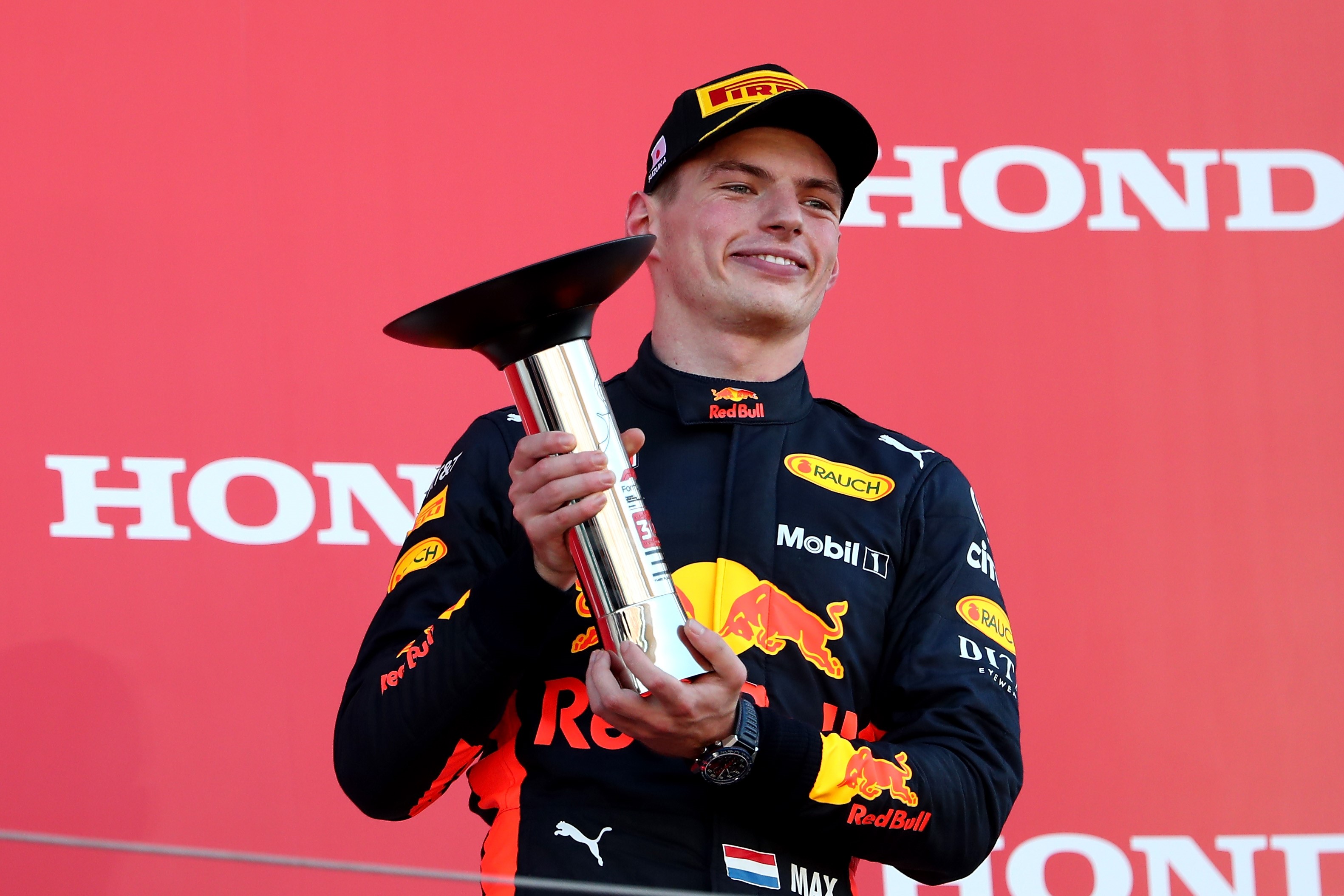 Max Verstappen (Red Bull) au Grand Prix du Japon 2018