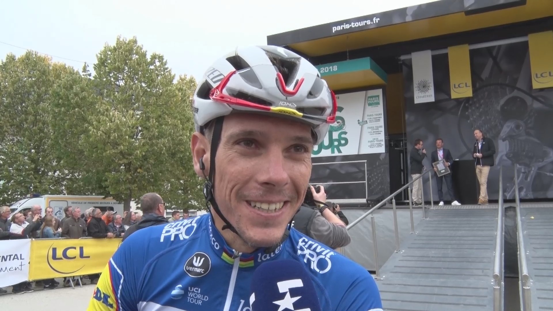 Paris-Tours : Interview Philippe Gilbert