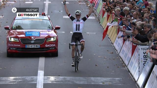 Kragh Andersen a été le plus malin : son arrivée en vidéo Kragh Andersen a été le plus malin : son arrivée en vidéo