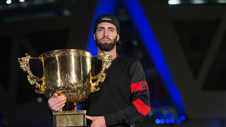 Tennis News Nikoloz Basilashvili Stuns Ailing Juan Martin Del