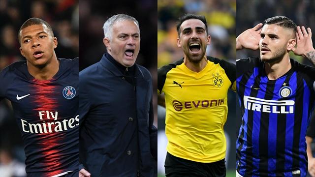 Mbappé, Mourinho, Alcácer, Icardi... Nos héros du week-end Mbappé, Mourinho, Alcácer, Icardi... Nos héros du week-end