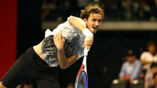 Medvedev a dû batailler pour rejoindre Federer