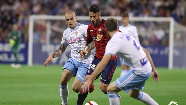 ⚽ Zaragoza y Osasuna empatan y siguen sin arrancar esta temporada (1-1)