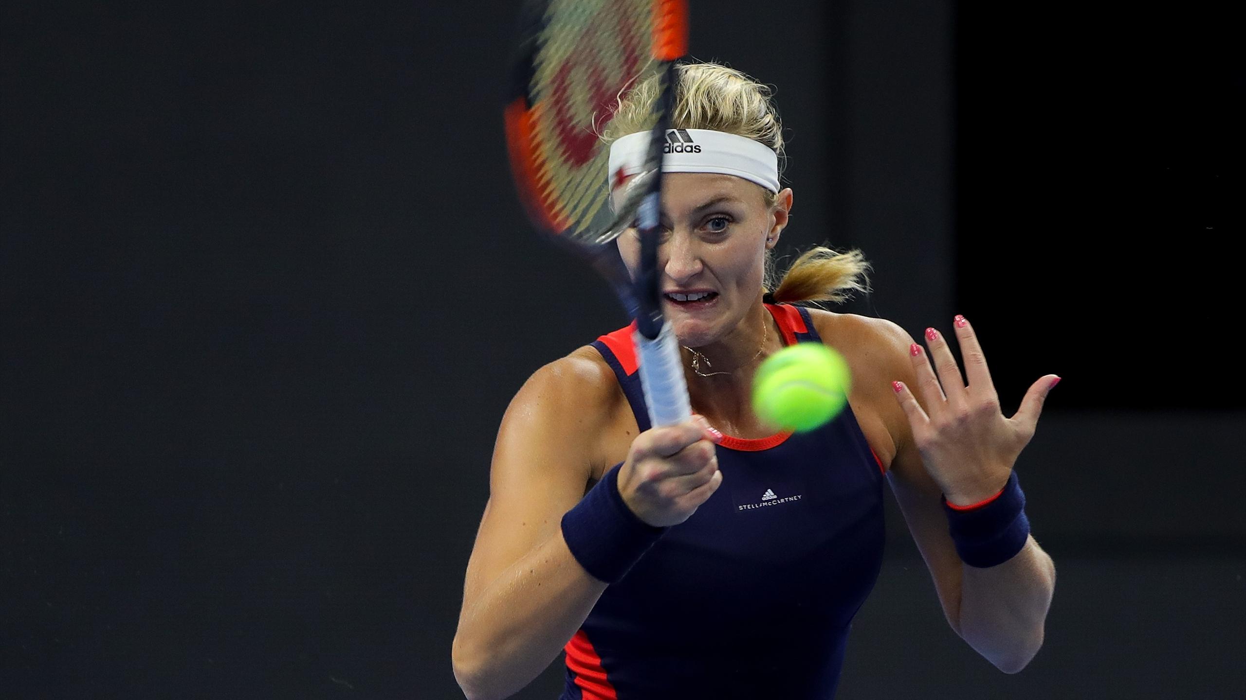 WTA Linz Mladenovic a enfin gagné un match Eurosport