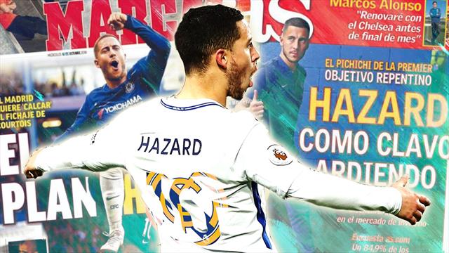 Euro Papers: Hazard set to snub Chelsea deal in bid to force Real Madrid move Euro Papers: Hazard set to snub Chelsea deal in bid to force Real Madrid move