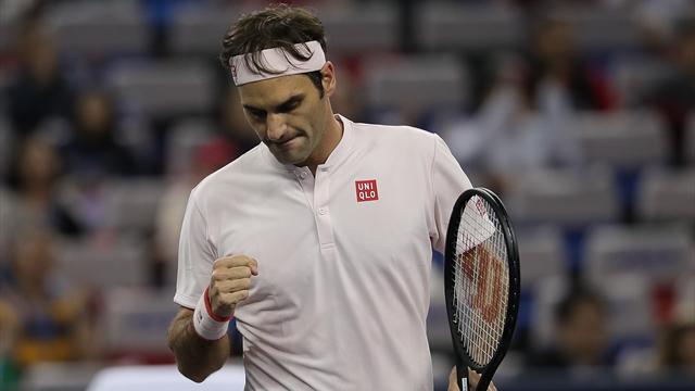Masters 1.000 Shanghai, Federer-Medvedev: Los grandes también saben sufrir (6-4, 4-6 y 6-4)