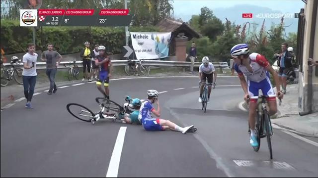 Pazzesco alla Milano-Torino: Gaudu e Lopez si scontrano in salita e vince Thibaut Pinot Pazzesco alla Milano-Torino: Gaudu e Lopez si scontrano in salita e vince Thibaut Pinot