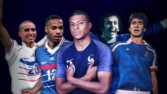 Quel temps de passage pour Mbappé par rapport aux autres grands buteurs des Bleus ? Quel temps de passage pour Mbappé par rapport aux autres grands buteurs des Bleus ?
