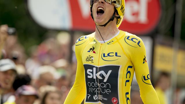 Geraint Thomas: 90 seconds with Tour de France winner Geraint Thomas: 90 seconds with Tour de France winner