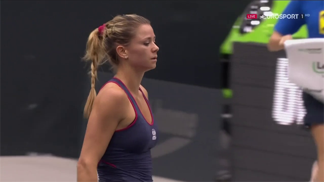 Camila Giorgi supera in due set Teichmann ed è ai quarti di finale Camila Giorgi supera in due set Teichmann ed è ai quarti di finale