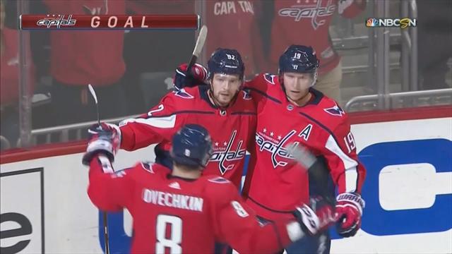 Овечкин и Кузнецов вспомнили чемпионское лето и еще раз поделили на ноль «рыцарей» Лас-Вегаса Овечкин и Кузнецов вспомнили чемпионское лето и еще раз поделили на ноль «рыцарей» Лас-Вегаса