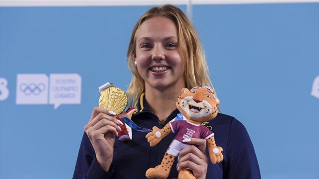 Guld för Sara Junevik på ungdoms-OS: "Blev chockad"