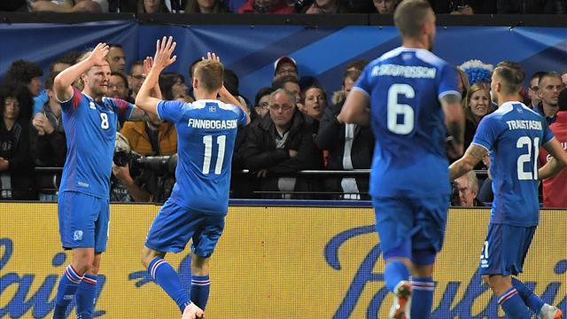 Une perte de balle de Kimpembe, une attaque à l’affût : l’ouverture du score de l’Islande