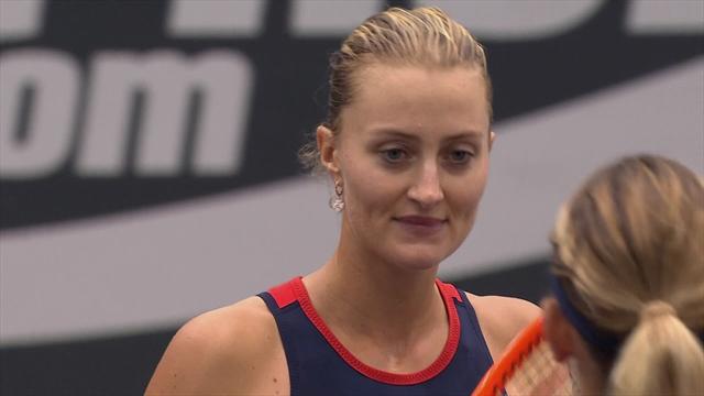 Inspirée sur sa balle de match, Mladenovic est venue à bout de la coriace Babos Inspirée sur sa balle de match, Mladenovic est venue à bout de la coriace Babos