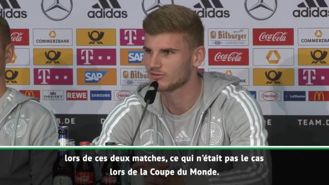 Werner revient sur les problèmes offensifs de la Mannschaft : "Nous avons les occasions" Werner revient sur les problèmes offensifs de la Mannschaft : "Nous avons les occasions"