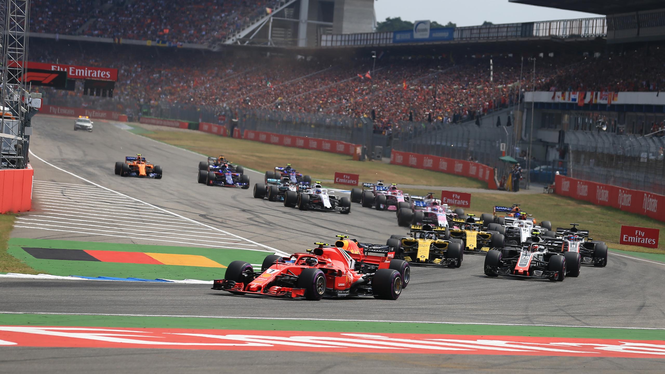 Formel1Kalender fix Großer Preis von Deutschland Ende Juli Eurosport