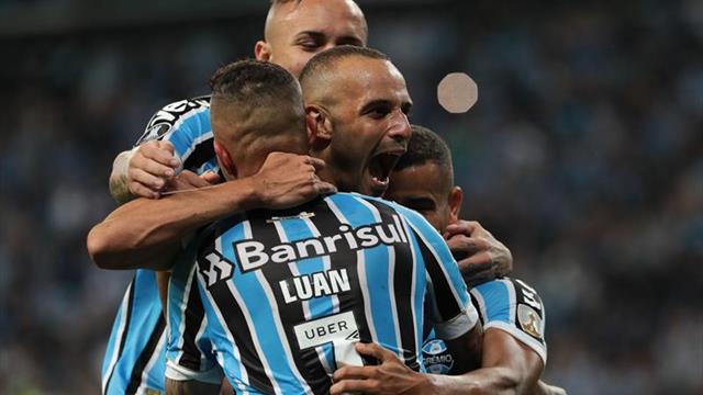 Gremio amenaza la condición de líder de Palmeiras