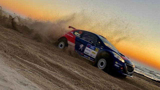 Les pilotes ERC vont à la plage