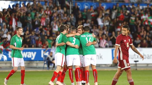 4-2. Euskadi aprovecha su pegada ante Venezuela