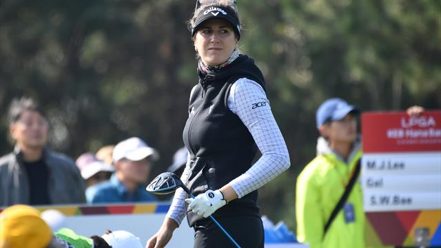Profigolferin Gal vor Top-Ten-Resultat