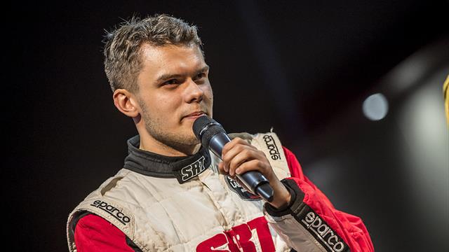 Pasta e pollo per Gryazin dopo il testacoda a 150km/h