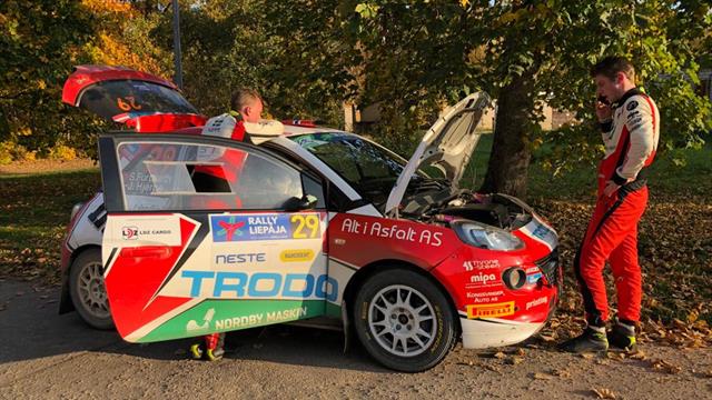 Una perdita d’olio nega il podio a Furuseth in ERC Junior U27