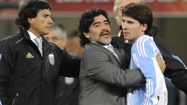 Maradona-Kritik an Messi: "Kein Anführer"