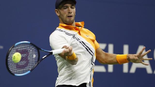Coric elimina a Federer y jugará la final de Shanghái contra Djokovic