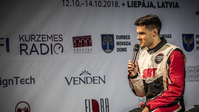 Interview ERC au Rally Liepāja : Nikolay Gryazin
