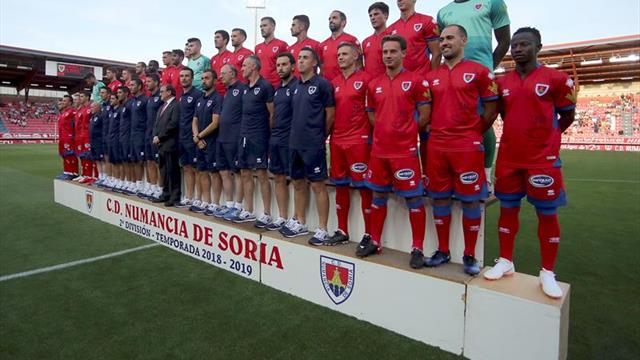 1-0. Víguera refleja de penalti la superioridad numantina