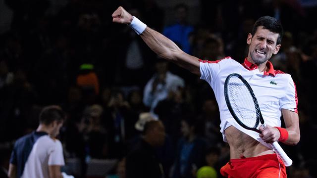 Djokovic acecha a su presa: El número uno de la ATP Djokovic acecha a su presa: El número uno de la ATP